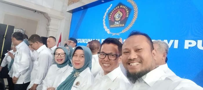 Dua Wartawan Senior Asal Banten Dikukuhkan Jadi Pengurus PWI Pusat Periode 2025-2030