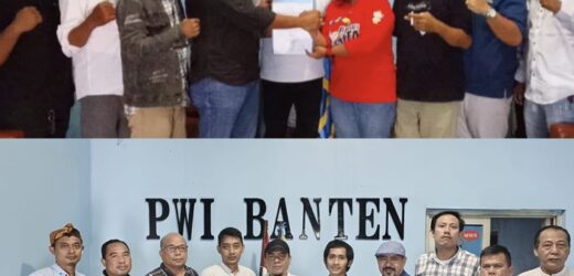 PWI Banten Akhiri Dualisme di Pandeglang dan Tangerang, Satu Komando Satu Tujuan