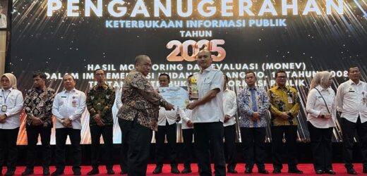 DPUPR Provinsi Banten Raih Predikat Badan Publik Informatif