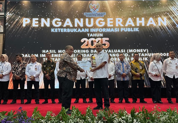 DPUPR Provinsi Banten Raih Predikat Badan Publik Informatif