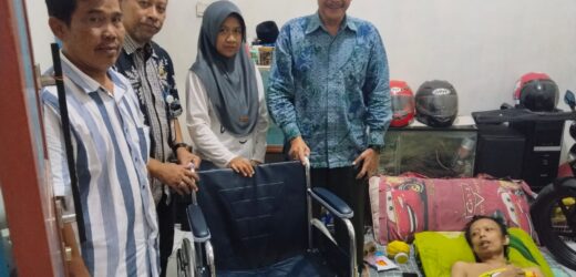 Respons Cepat, Baznas Cilegon Bantu Warga Karang Asem yang Alami Pembengkakan Kaki