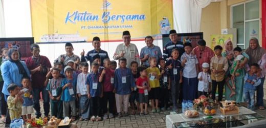 Melalui Program CSR, PT DLU Ringankan Beban Warga Lewat Khitanan Massal