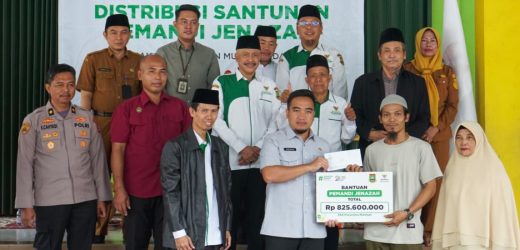 Salurkan Santunan Pemandi Jenazah, Walikota Robinsar Tegaskan Tak Ada Lagi Data Ganda