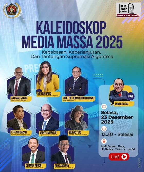 Kaleidoskop Media Massa Indonesia 2025