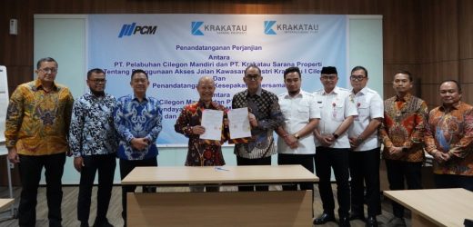 Perkuat Akses Pelabuhan Warnasari, PT PCM Teken MoU dengan KSP dan KBS