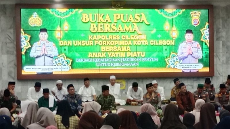 Bukber Bersama Forkopimda, Kapolres Cilegon Sampaikan Permohonan Maaf ke Masyarakat