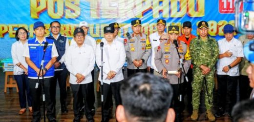 Tinjau Arus Mudik di Pelabuhan Merak, Kapolri Bersama Menteri dan Panglima TNI Pastikan Aman dan Lancar