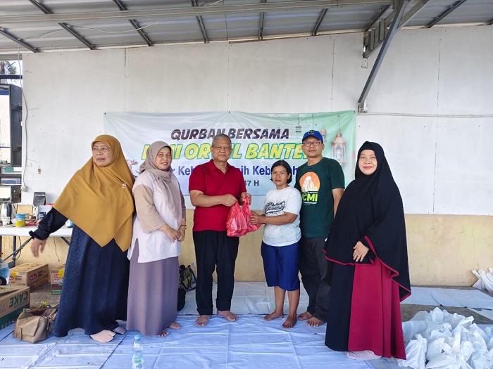 Qurban Bersama ICMI Banten 1447 H: Menguatkan Kepedulian Sosial dan Semangat Berbagi