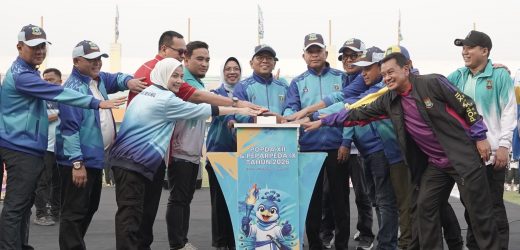 Gubernur Andra Soni Resmi Buka POPDA XII dan PEPARPEDA IX Banten 2026 di Cilegon