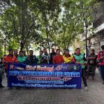 PDOC dan Polda Banten Bagikan Sembako Kepada Ratusan Ojol di Cilegon