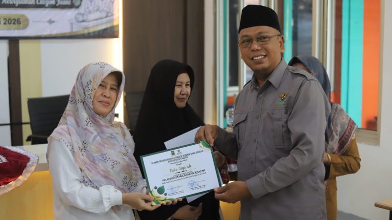 Baznas Cilegon Dukung Pelatihan Pemulasaran Jenazah di KelurahanCiwaduk