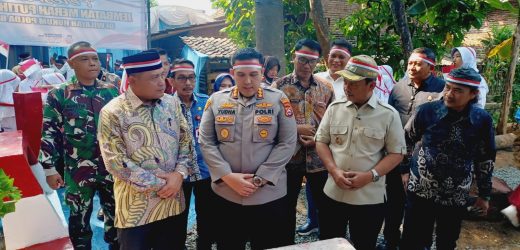Jembatan Merah Putih Presisi Nusantara Diresmikan, Permudah Akses Warga di Pabuaran