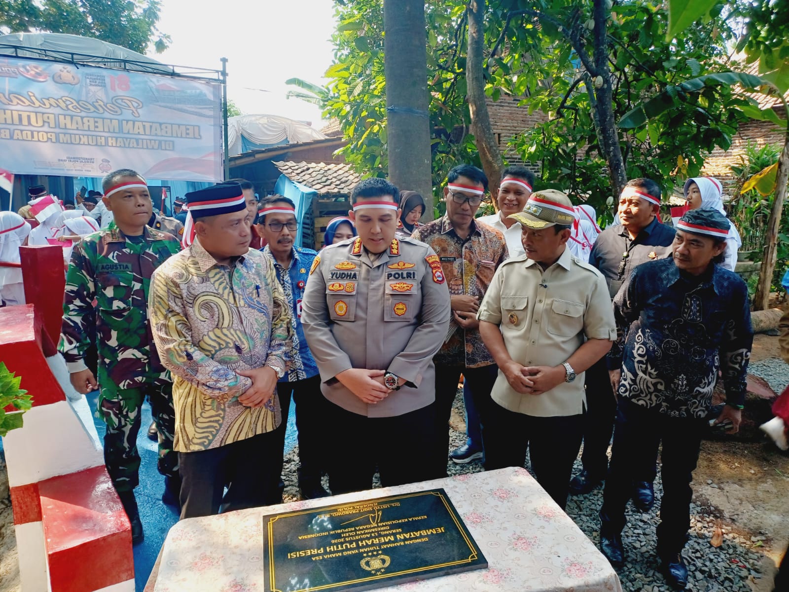 Jembatan Merah Putih Presisi Nusantara Diresmikan, Permudah Akses Warga di Pabuaran