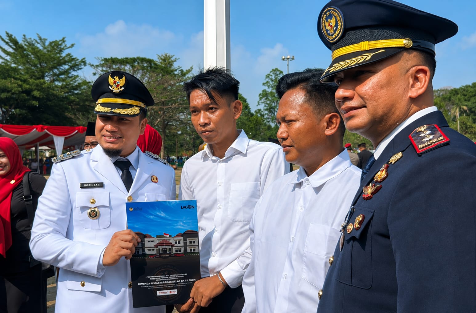 1.539 Warga Binaan Lapas Cilegon Terima Remisi Di Moment HUT RI Ke-81